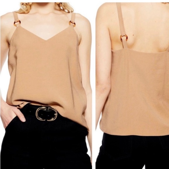 TOPSHOP Tilda Ring Cami - Picture 2 of 5